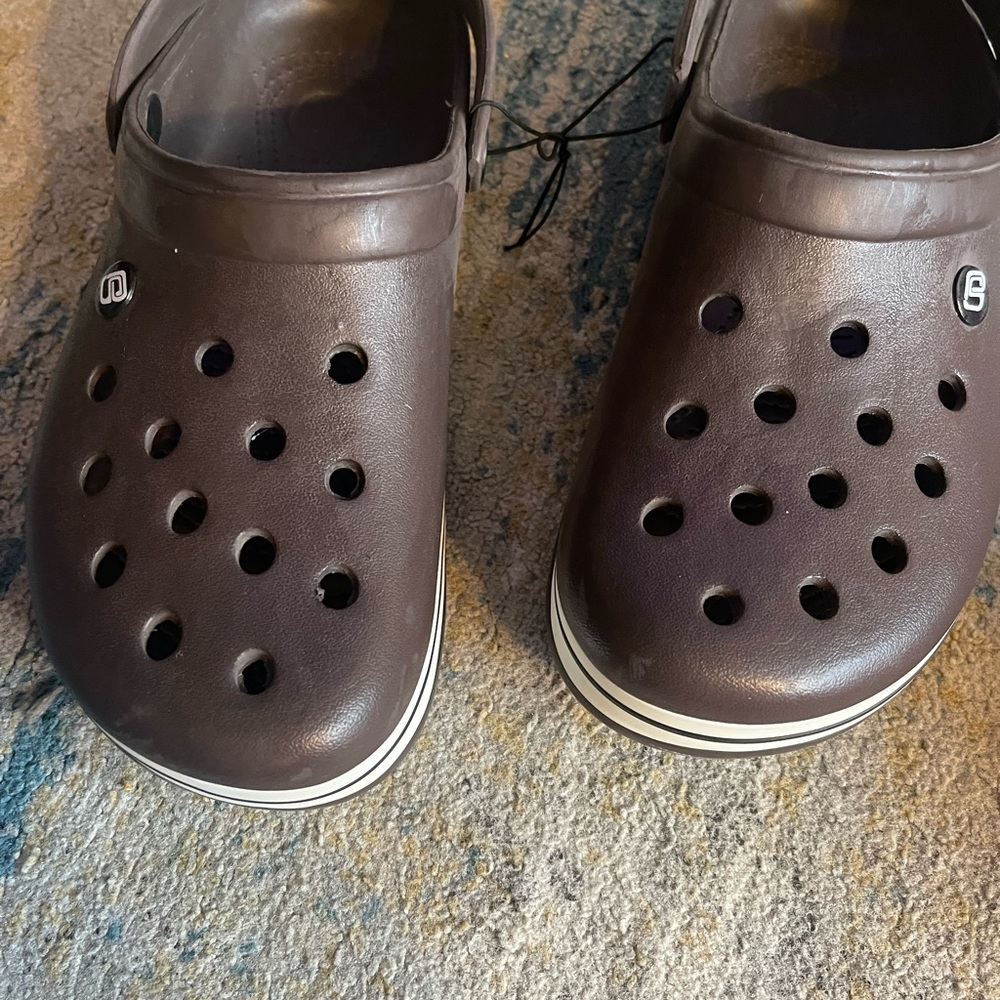 Men's Brown Clogs